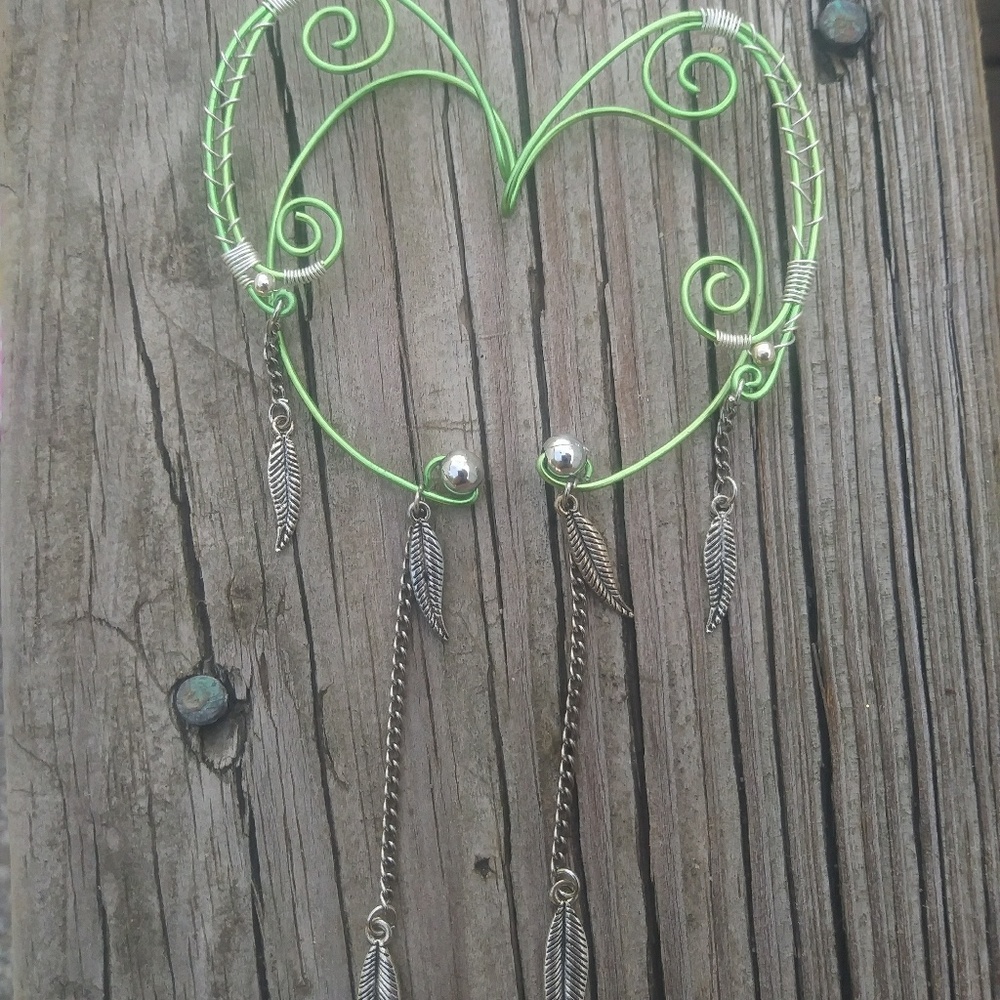 Wirewrapped Earcuff like earrings. SOLDDDDD